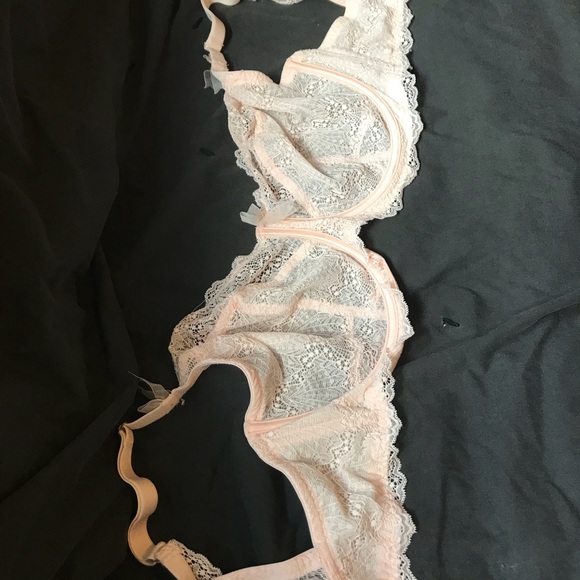 Pink Unlined Bra - Picture 4 of 6